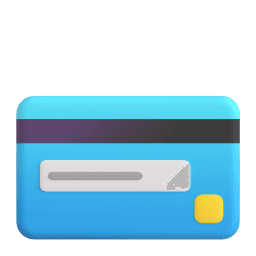 Símbolo de cartão da biblioteca Fluent Emoji da Microsoft